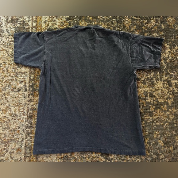 Vintage 90’s Saugatuck, Michigan Let the Rhythm Move You Embroidered Tribal Tee - Picture 4 of 7